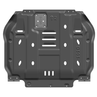Direct Front Engine Base Skid Plate for RAM 1500 Standard Year 2011-2019 Gearbox Guard