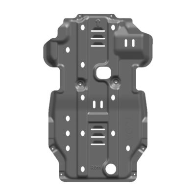 Nissan Navarra 3D Engine Gearbox Guard Exhaust Pipe Protection Skid Plates Sets in Black