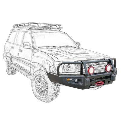 Custom Fit Steel Bodykit for Suzuki Swift Rear Bumper Direct Fitment for Toyota 4Runner