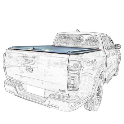 OEM Accepted Retractable Canopy Roller Shutter for Dodge Ram Waterproof and Hard Type