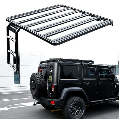 Customized Single Sided Ladder for Jeep Wrangler JK Side Door Ladder Retrofit Kit Q235-8