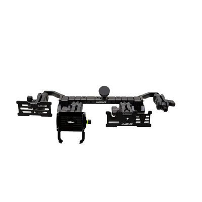 Hard Anodizing Aluminum Alloy Phone Mount for Jeep Wrangler JL JK Center Dash Console