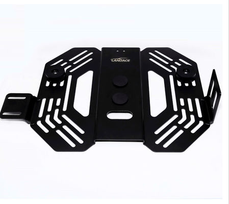 Black Universal Roof Rack Mounting Brackets Powder Coated