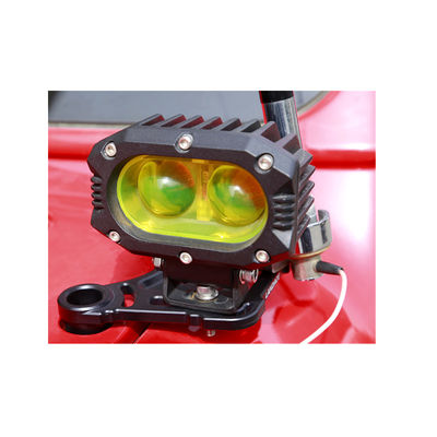 Jeep A Pillar Work Light Mount Pair with Strong Support and Thermal Resistant Bracket