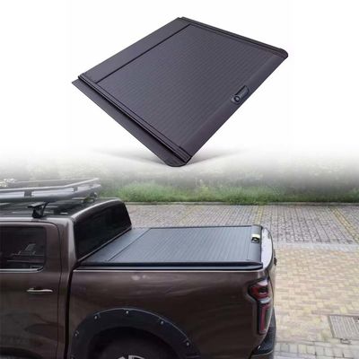 Retractable Roll Up manganese steel Aluminum Alloy Pickup Truck Bed Cover tonneau Cover