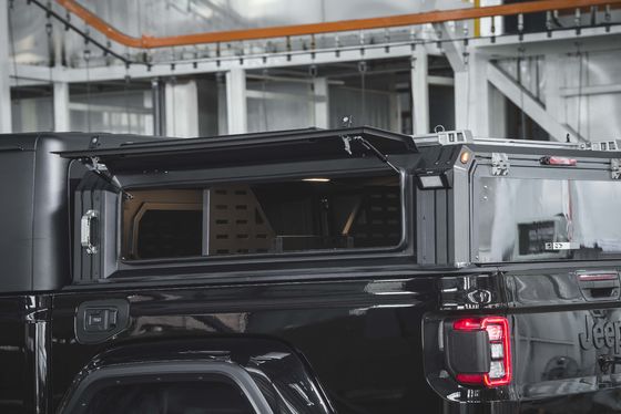 Aluminum Alloy Truck Bed Cover Pickup Tonneau Cover High Bed Canopy for Jeep Gladiator