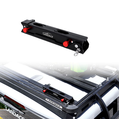 Off Road Aluminum Alloy Car Flag Pole Mount Bracket 308*98.5*51.4mm Finish Anodizing