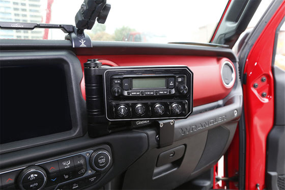 Universal Vehicle Switch Panel Hard Anodized 4x4 Switch Panel