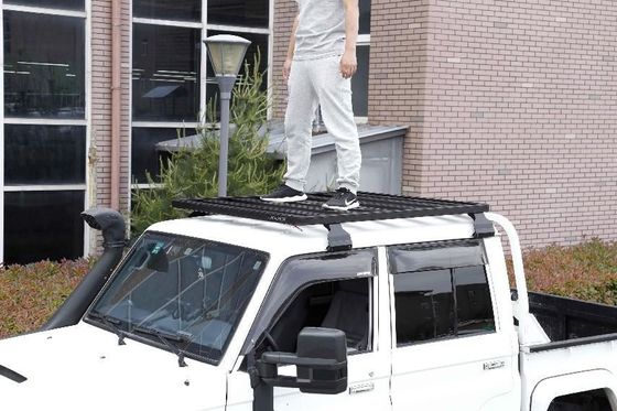 Rain Gutter Mounting Car Roof Racks for Toyota Land Cruiser LC79 Off Road Accessories