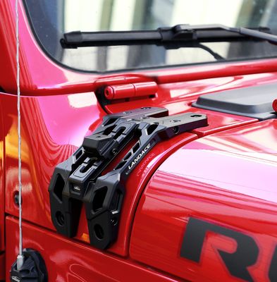 Powder Coating Aluminum Alloy Light Mounting Brackets for 4x4 Pillar Light Structure