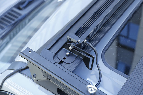 Black Roof Rack Mount Brackets SUS304 Led Light Bar Mounts Bracket