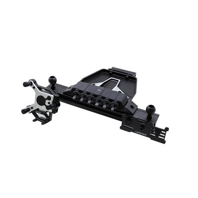 Mechanical Style 6 Gang Switch Panel with Phone Holder and Center Console Bracket