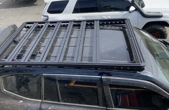 4x4 Vehicle Exterior Accessories Aluminum Roof Rack with High- and Powder Coating Surface
