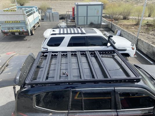 4x4 Vehicle Exterior Accessories Aluminum Roof Rack with High- and Powder Coating Surface