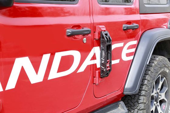 Jeep Wrangler JK JL Soft Door Closer 330X86X55mm Foldable Door Hinge Side Step Foot Pedal
