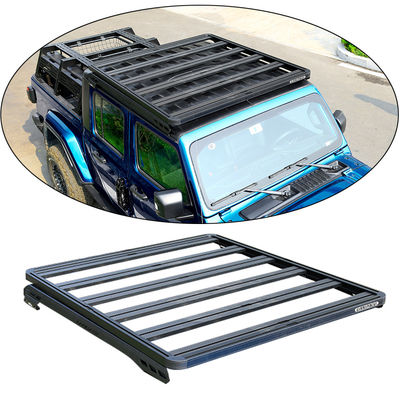 Gutter Clamp and Backbone Mounting Aluminum Alloy Roof Rack for Jeep Gladiator JT