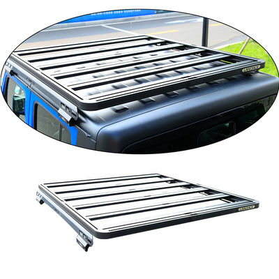 Gutter Clamp and Backbone Mounting Aluminum Alloy Roof Rack for Jeep Gladiator JT
