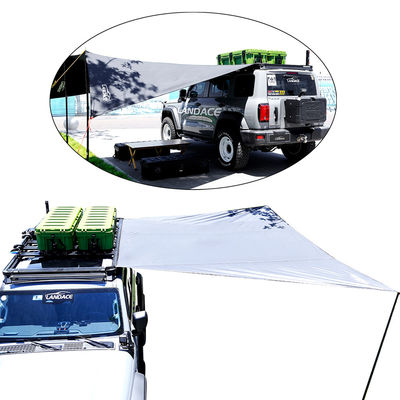 Sun Shade Fabric Car Tent Universal Top and Side Extended Car Awning Custom Size 2*5*2m