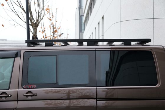 Black 4X4 Car Accessories Crossbar Basket Flat Platform Aluminum Alloy Multivan Car Roof Racks for Volkswagon