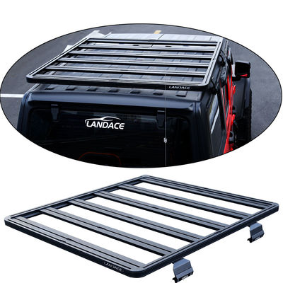 Customized Car Roof Rack Electroplating Roof Cargo Basket For Jeep Wrangler JL JT JK