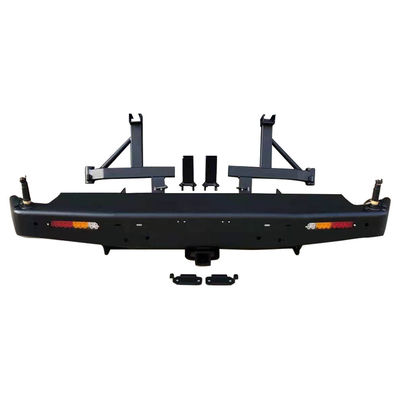 High- Black Front Bumper for Volkswagen Amarok Steel Polished Auto Parts