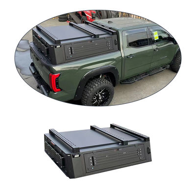 Durable Aluminum Alloy Hard Type Truck Bed Cover Tonneau Cover for Toyota Tundra 2023