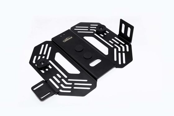 Carbon Steel Roof Rack Mounted Storage Tool Box Bracket for Offroad 4x4 Accessories