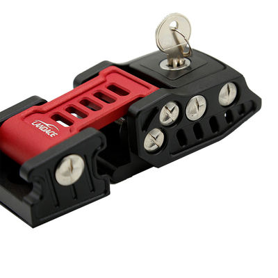 Jeep Wrangler JK JL Black Red Aluminum Alloy Engine Bonnet Buckle Hood Latch Lock Kit