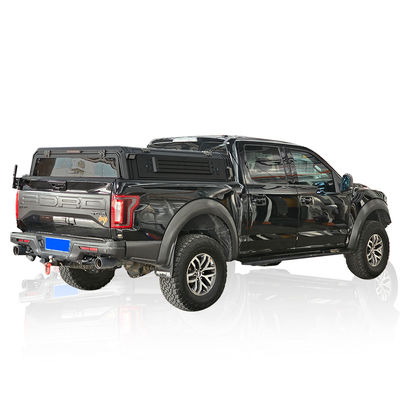 Waterproof Black 4X4 Aluminum Canopy for Ford Ranger/Raptor T6/T7/T8 Hard Top Trucks