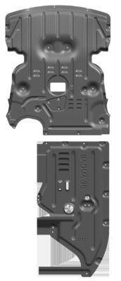 2015-2016 Year Automotive Parts Accessories Underbody Protection with Powder Coating