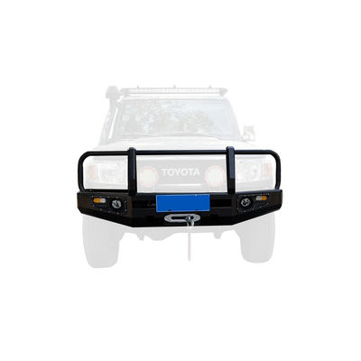 Toyota LC79 Winch Bull Bar Front Bumper Rear Bumper with Tire Carrier Jerrycan Holder 20kg