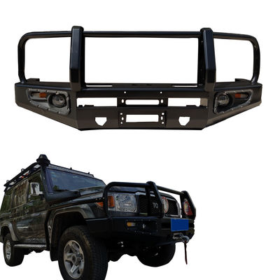 Toyota LC79 Winch Bull Bar Front Bumper Rear Bumper with Tire Carrier Jerrycan Holder 20kg