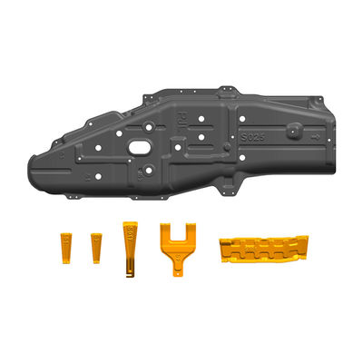 Easy Install Grey Underbody Chassis Guard Board for Mitsubishi Pajero Full Skid Plate