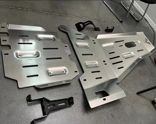 High- Underbody Guard Engine Cover for Jeep Wrangler JL Full Skid Plate 2018- Silver