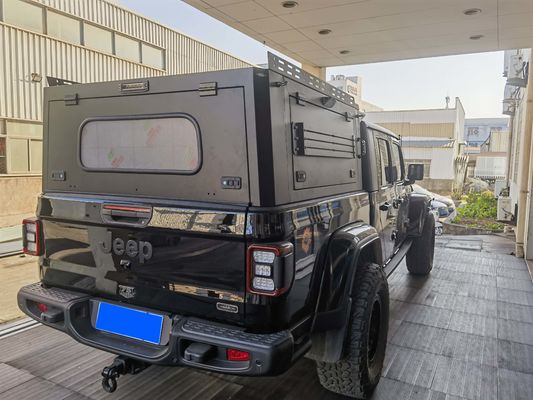 Locking Gladiator JT 4x4 Auto Accessories Aluminum Alloy Pickup Truck Bed Cover Hardtop Waterproof Canopy for Jeep