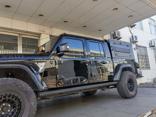 Locking Gladiator JT 4x4 Auto Accessories Aluminum Alloy Pickup Truck Bed Cover Hardtop Waterproof Canopy for Jeep