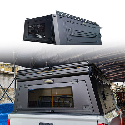 Waterproof Steel Truck Bed Rack System for Toyota Tacoma Canopies and Hardtop Covers