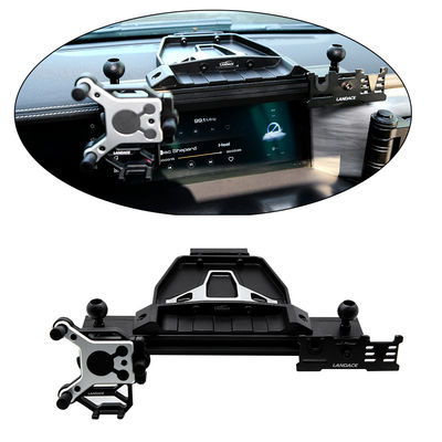 Anodic Oxidated Surface Multifunction Car Phone Holder for Black Center Console Bracket