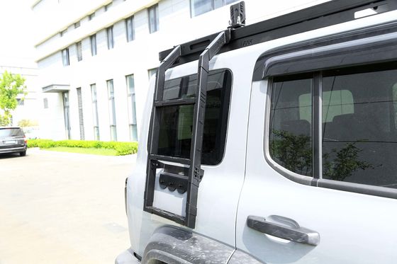 Effortlessly Add a Side Ladder to Your Tank 300 with Black Car Roof Rack Retrofit Kit
