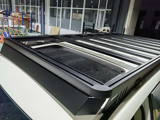 Low Profile Land Cruiser LC200 Roof Rail Rack for Toyota Prado SUS304 Backbone Mounting