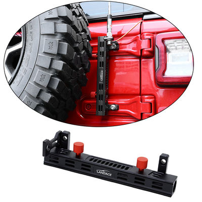 Jeep Wrangler JL JK 2012-2023 Flagpole Hitch Mount with High-Strength Aluminium Alloy