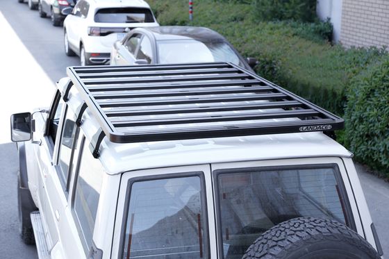Installation Nissan Patrol Y60 4X4 Roof Cross Bars with Rain Gutter Clamp On Mounting