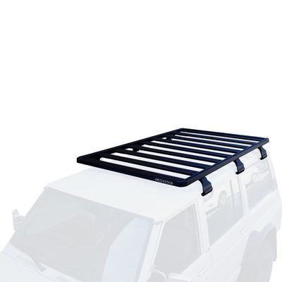 Installation Nissan Patrol Y60 4X4 Roof Cross Bars with Rain Gutter Clamp On Mounting