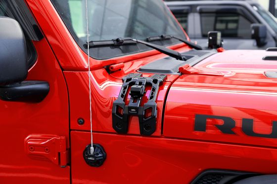 Light Bracket A-Pillar Integrated Lighting System Antenna Holder and Go Pro Mount for Jeep JL