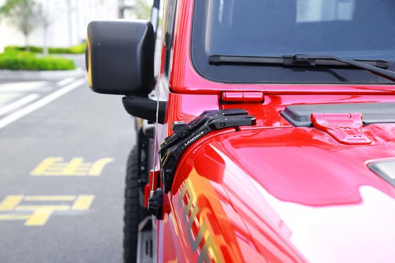 Light Bracket A-Pillar Integrated Lighting System Antenna Holder and Go Pro Mount for Jeep JL
