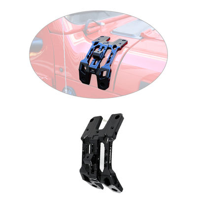 Black Anodizing Light Mounting Brackets For Wrangler JL Aluminum Alloy