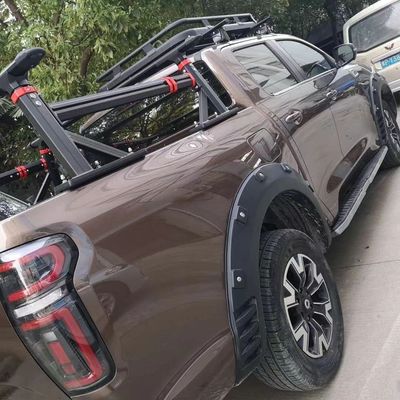 High Aluminum Truck Bed Rack Roll Bar For Carrying Longer Items On JEEP