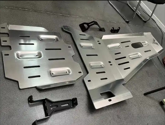 BMW Car Fitment Aluminium Alloy Under Engine Cover Mud Flap Guard for Wrangler JL JK