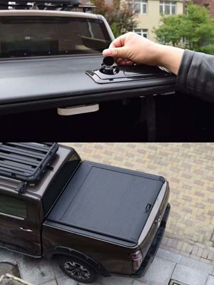 Roll Up Operation Hard Type Car Offroad Universal Aluminium Folding Truck Bed Cover