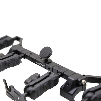 Black Anodizing Aluminum Guide Rail for Jeep Wrangler JL on Dashboard Fitting Position